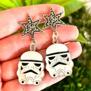 Storm Trooper Earrings